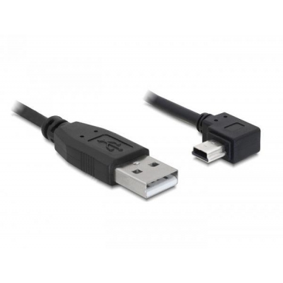 Kabel DELOCK 82682 (USB M - Mini USB M; 2m; kolor czarny)-2906302