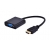 Adapter GEMBIRD A-HDMI-VGA-03 (HDMI M - D-Sub (VGA) F; 0,15m; kolor czarny)-2904942