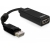 Adapter DELOCK 61849 (DisplayPort M - HDMI F; 0,20m; kolor czarny)-2905142