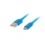 Kabel Lanberg Premium CA-USBM-20CU-0010-BL (USB 2.0 - Micro USB typu B ; 1m; kolor niebieski)-2905839
