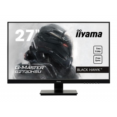 Monitor IIYAMA G-Master Black Hawk G2730HSU-B1 (27"; TN; FullHD 1920x1080; DisplayPort, HDMI, VGA; kolor czarny)-2930382