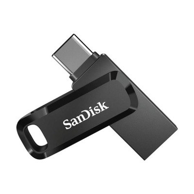 Pendrive SanDisk Ultra Dual GO SDDDC3-128G-G46 (128GB; USB 3.0, USB-C; kolor czarny)-2943467