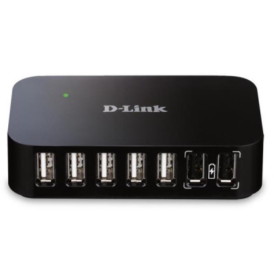 Hub D-Link DUB-H7/E (7x USB 2.0; kolor czarny)-2945062