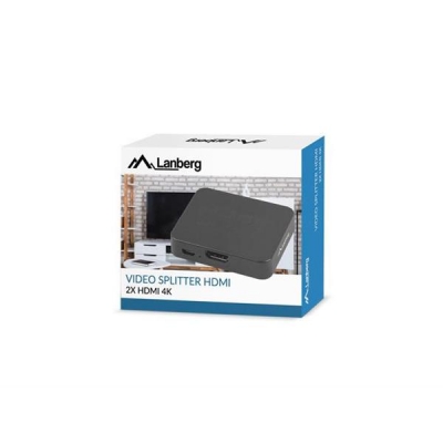 LANBERG SPLITTER VIDEO HDMI -> 2X HDMI 4K + MICRO USB SPV-HDMI-0002-2948679