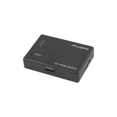 LANBERG SWITCH VIDEO 3X HDMI + PORT MICRO USB SWV-HDMI-0003-2948680