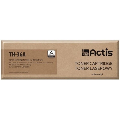 Toner ACTIS TH-36A (zamiennik HP 36A CB436A, Canon CRG-713; Standard; 2000 stron; czarny)-2960941