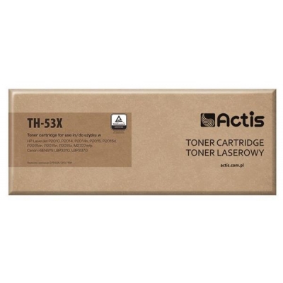 Toner ACTIS TH-53X (zamiennik HP 53X Q7553X, Canon CRG-715H; Standard; 7000 stron; czarny)-2960947