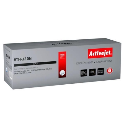 Toner Activejet ATH-320N (zamiennik HP 128A CE320A; Supreme; 2000 stron; czarny)-2961045