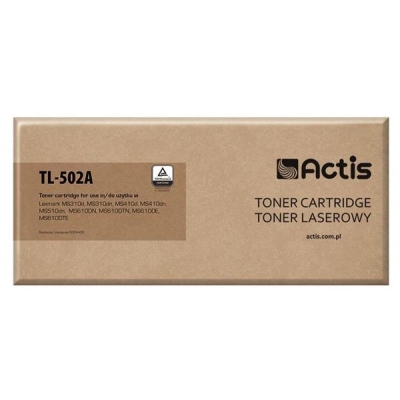 Toner ACTIS TL-502A (zamiennik Lexmark 50F2H00; Supreme; 5000 stron; czarny)-2961405