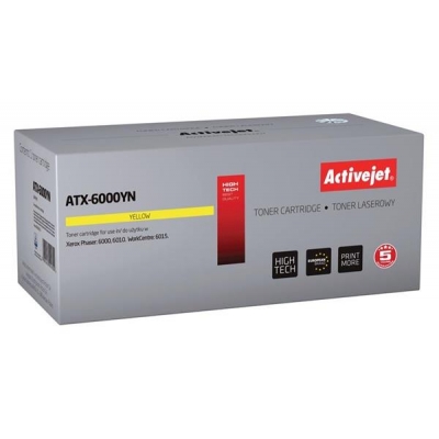 Toner Activejet ATX-6000YN (zamiennik Xerox 106R01633; Supreme; 1000 stron; żółty)-2961610