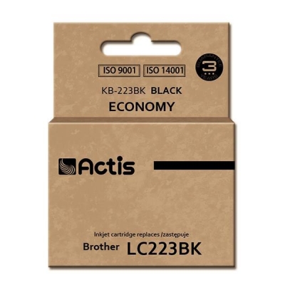 Tusz ACTIS KB-223Bk (zamiennik Brother LC223BK; Standard; 16 ml; czarny)-2961871