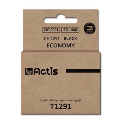 Tusz ACTIS KE-1291 (zamiennik Epson T1291; Standard; 18 ml; czarny)-2962358