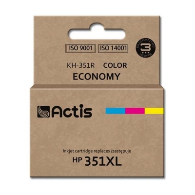 Tusz ACTIS KH-351R (zamiennik HP 351XL CB338EE; Standard; 21 ml; kolor)-2962902