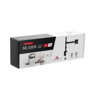 Uchwyt biurkowy do monitora Maclean MC-690 (biurkowy, Obrotowy, Uchylny; 13