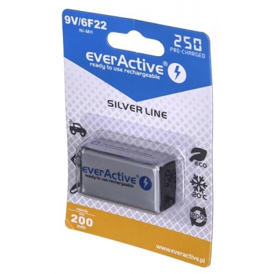 Zestaw akumulatorków everActive EVHRL22-250 (250 mAh ; Ni-MH)-2992810