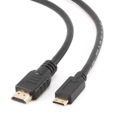 Kabel GEMBIRD CC-HDMI4C-6 (HDMI M - Mini HDMI M; 1,8m; kolor czarny)-3001387