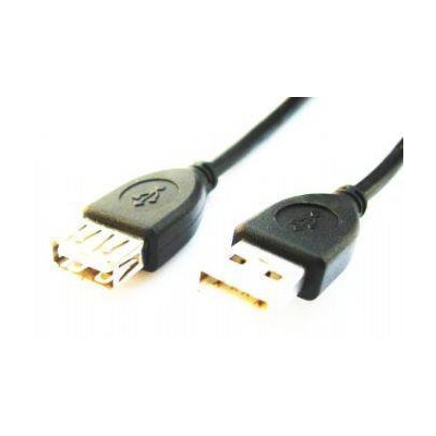Kabel GEMBIRD CCP-USB2-AMAF-10 (USB 2.0 typu A F - USB 2.0 typu A M; 3m; kolor czarny)-3001470