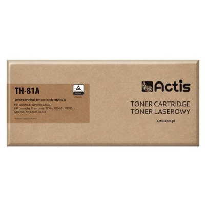 Toner ACTIS TH-81A (zamiennik HP 81A CF281A; Standard; 10500 stron; czarny)-3027266