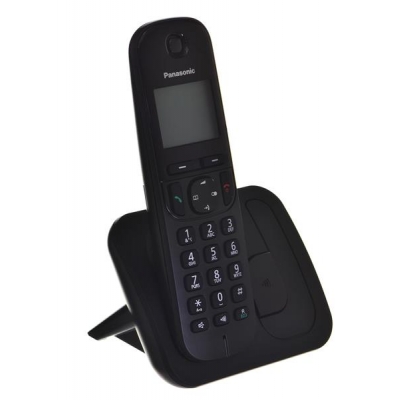 Telefon stacjonarny Panasonic KX-TGC 210 PDB (kolor czarny)-3027650