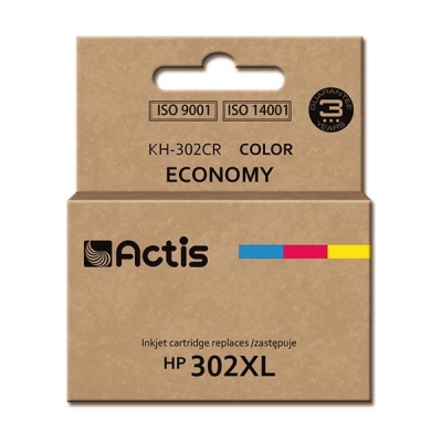 Tusz ACTIS KH-302CR (zamiennik HP 302XL F6U67AE; Premium; 21 ml; kolor)-3027880