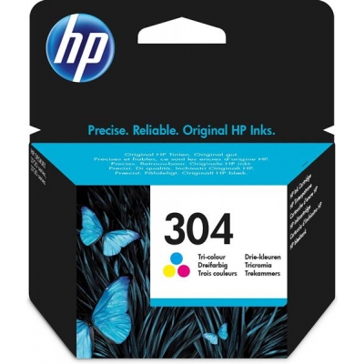 Tusz HP N9K05AE (oryginał HP304 HP 304; kolor)-3027881