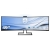 Monitor Philips 499P9H/00 (48,8"; VA; 5120x1440; DisplayPort, HDMI x2; kolor czarny)-3049426