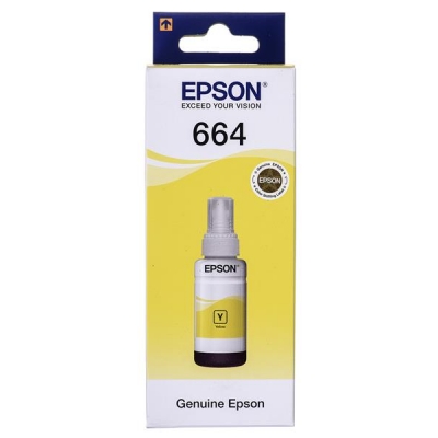 Tusz Epson C13T66444A (oryginał ; 70 ml; żółty)-3104147