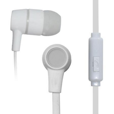 Słuchawki VAKOSS SK-214W (dokanałowe; z wbudowanym mikrofonem; kolor biały)-3442182