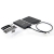 GEMBIRD OBUDOWA USB 3.1 NA DYSK HDD/SSD 2.5'' SATA SZCZOTKOWANE ALUMINIUM, CZARNA-3587792