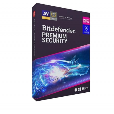 Bitdefender Premium Security ESD 10 stan/12m-3614640