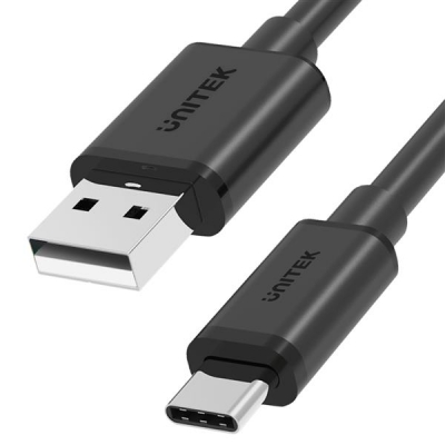 UNITEK KABEL USB USB-A — USB-C 50CM, Y-C481BK-3814712