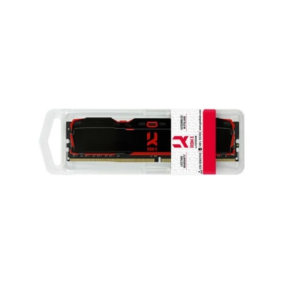 GOODRAM DDR4 32GB PC4-25600 (3200MHz) 16-20-20 DUAL CHANNEL KIT IRDM X BLACK 1024x8-3956043