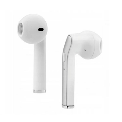 Słuchawki ART AP-TW-B2 (bezprzewodowe, z mikrofonem, TWS (microUSB) białe/srebrne)-4050402