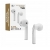 Słuchawki ART AP-TW-B2 (bezprzewodowe, z mikrofonem, TWS (microUSB) białe/srebrne)-4050400