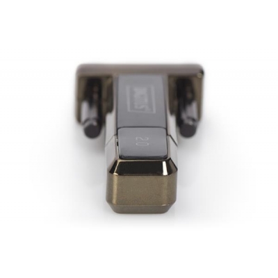 Adapter DIGITUS DA-70156 (USB M - RS-232 M; kolor czarny)-4098257