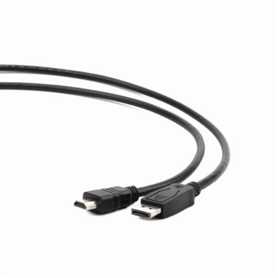 Kabel GEMBIRD CC-DP-HDMI-1M (HDMI M - DisplayPort M; 1m; kolor czarny)-4197688