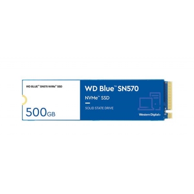 Dysk SSD WD Blue SN570 WDS500G3B0C (500 GB ; M.2; PCIe NVMe 3.0 x4)