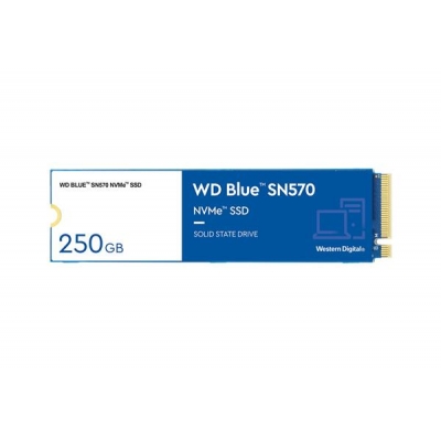 Dysk SSD WD Blue SN570 WDS250G3B0C (250 GB ; M.2; PCIe NVMe 3.0 x4)-4256285
