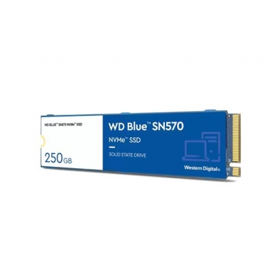 Dysk SSD WD Blue SN570 WDS250G3B0C (250 GB ; M.2; PCIe NVMe 3.0 x4)