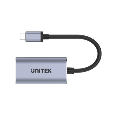 UNITEK ADAPTER USB-C - HDMI 2.1, 8K, ALU, 15CM-4270159