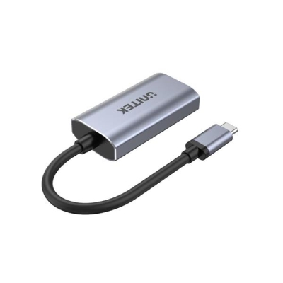 UNITEK ADAPTER USB-C - HDMI 2.1, 8K, ALU, 15CM-4270160