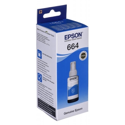Tusz Epson C13T66424A (oryginał ; 70 ml; niebieski)-933097