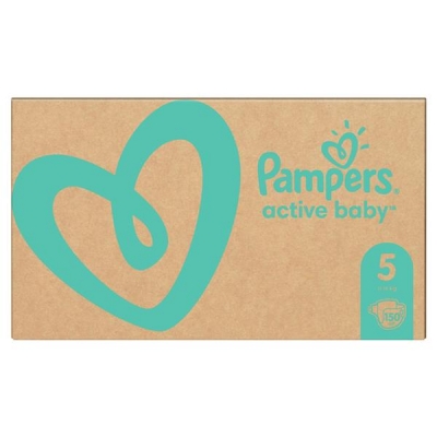 Pampers Zestaw pieluch Active Baby MTH Box 5 (11-16 kg); 150-4383942