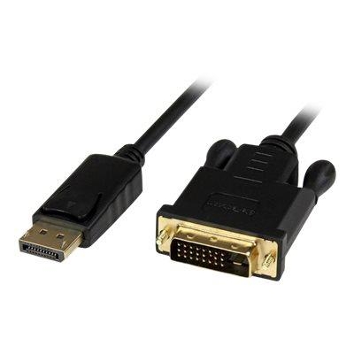 Kabel GEMBIRD CC-DPM-DVIM-1M (DisplayPort M - DVI-D M; 1m; kolor czarny)-2905294