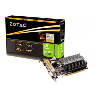 Karta graficzna ZOTAC GT 730 ZONE Edition Low Profile 4GB DDR3-4702613