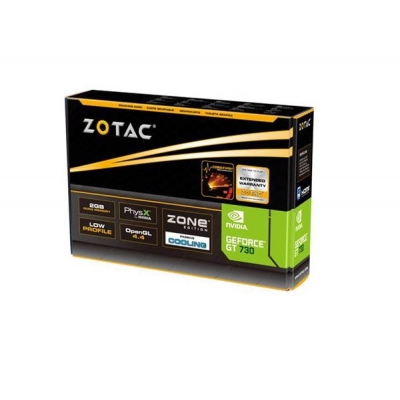 Karta graficzna ZOTAC GT 730 ZONE Edition Low Profile 2GB DDR3-4702625