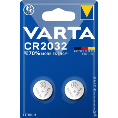 Zestaw baterii litowe VARTA CR2032 3V (Li; x 2)-2890089