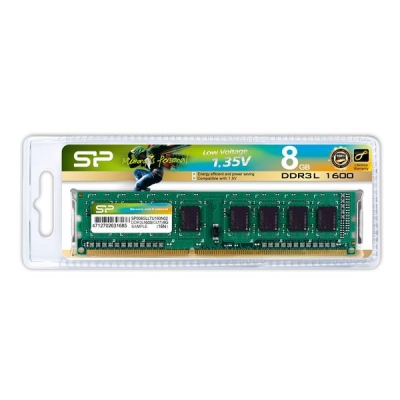 Pamięć RAM Silicon Power DDR3 8GB (1x8GB) 1600MHz CL11 1.35V Low Voltage UDIMM-4765249