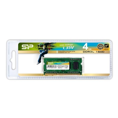 Pamięć RAM Silicon Power SODIMM DDR3 4GB (1x4GB) 1600MHz CL11 1.35V Low Voltage-4765460