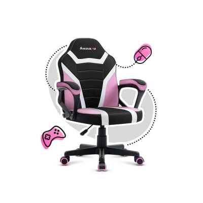 Fotel gamingowy dla dziecka HZ-Ranger 1.0 pink mesh-4879403